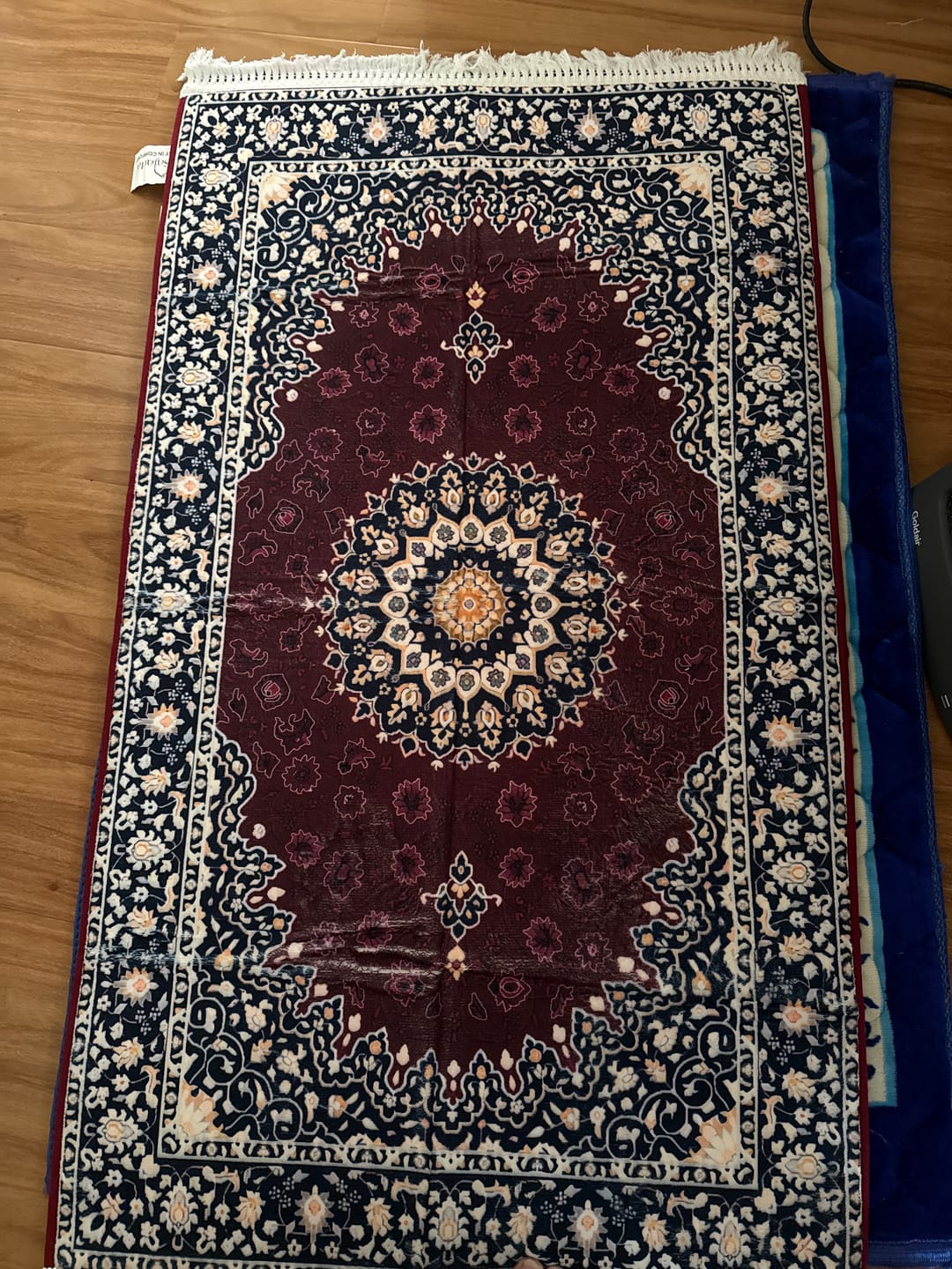 Customer photo review of Minbar Al Rawda Padded Prayer Mat