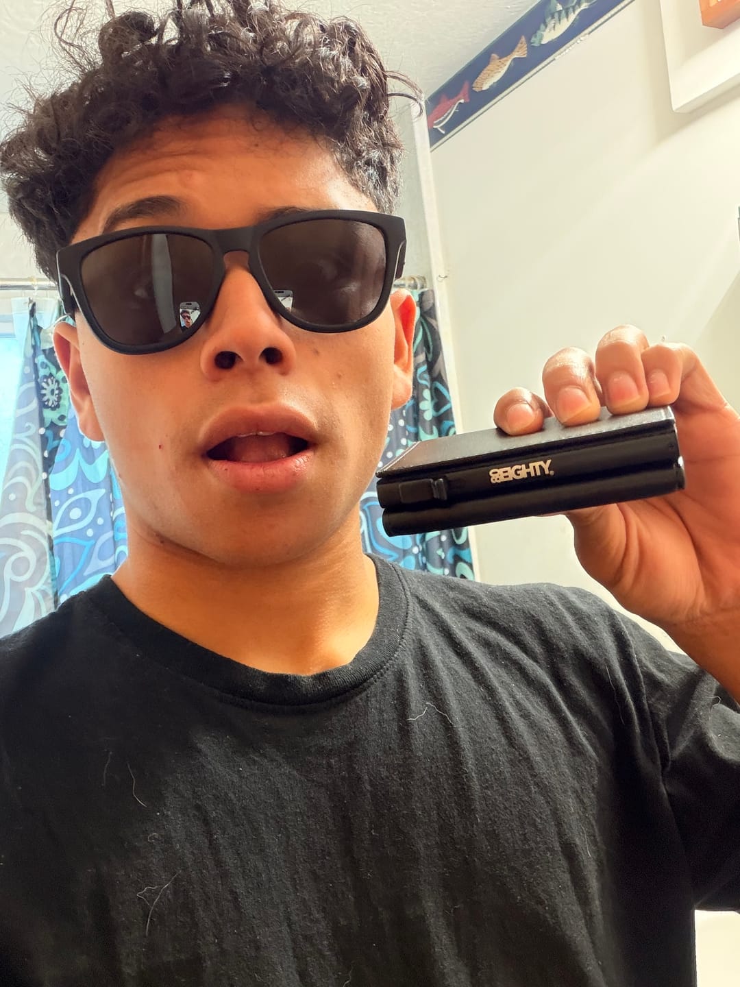 Customer photo review of 80Eighty® Polarized Shady Sunglasses