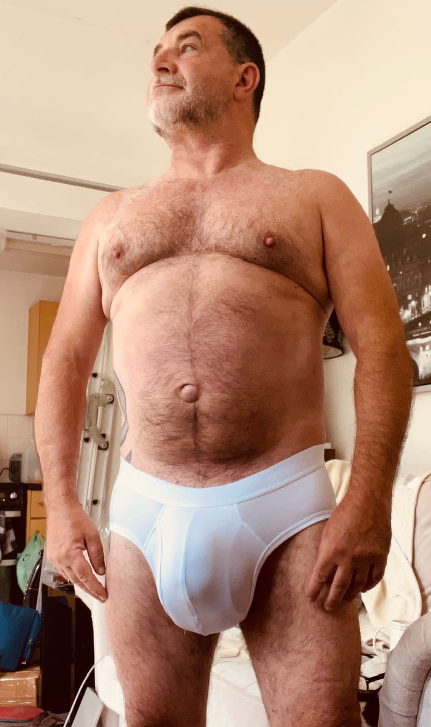 Customer photo review of Zero-G™ MicroModal Brief (Side Fly) - White