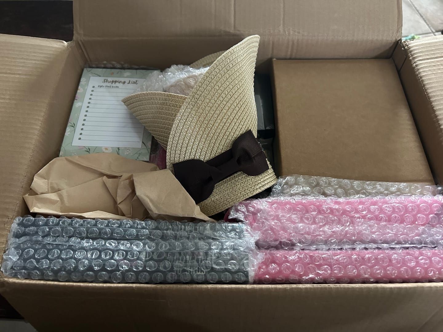 Customer photo review of Medium Blind Book Box