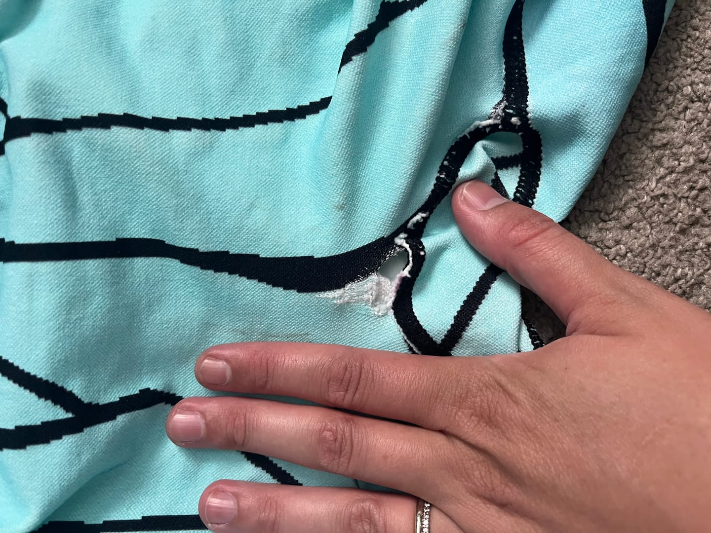 Customer photo review of Butterfly Seamless Leggings