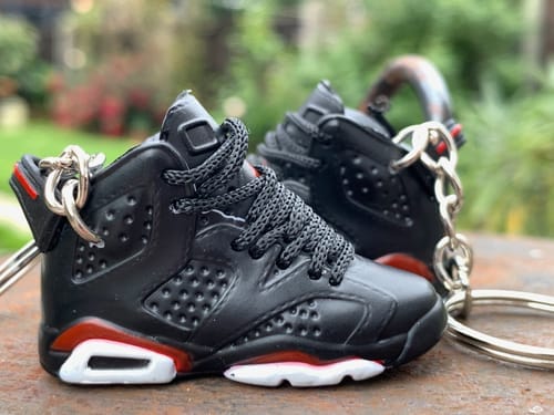 Customer photo review of AJ 2-13 Collections | Mini Sneakers Keychain