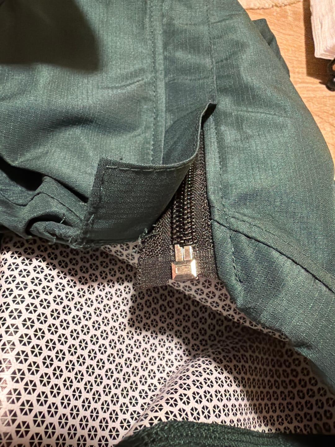 Customer photo review of Chaqueta Impermeable de Lluvia - Verde