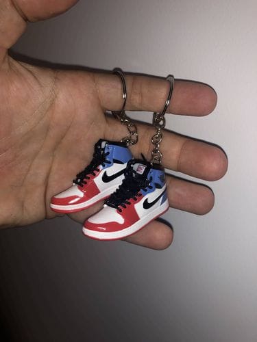 Customer photo review of AJ1 Collection | Mini Sneakers Keychain