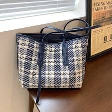 Customer photo review of Alana Tartan Tote Bag