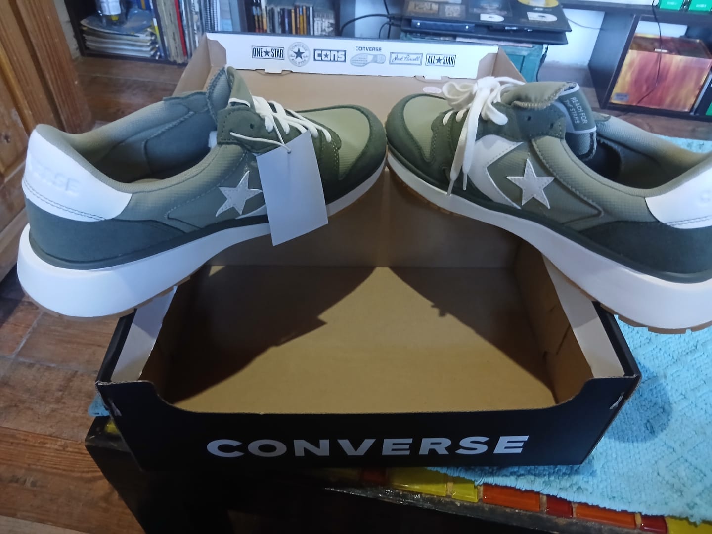 Customer photo review of Zapatillas Converse Omni Trainer OX Verde Militar