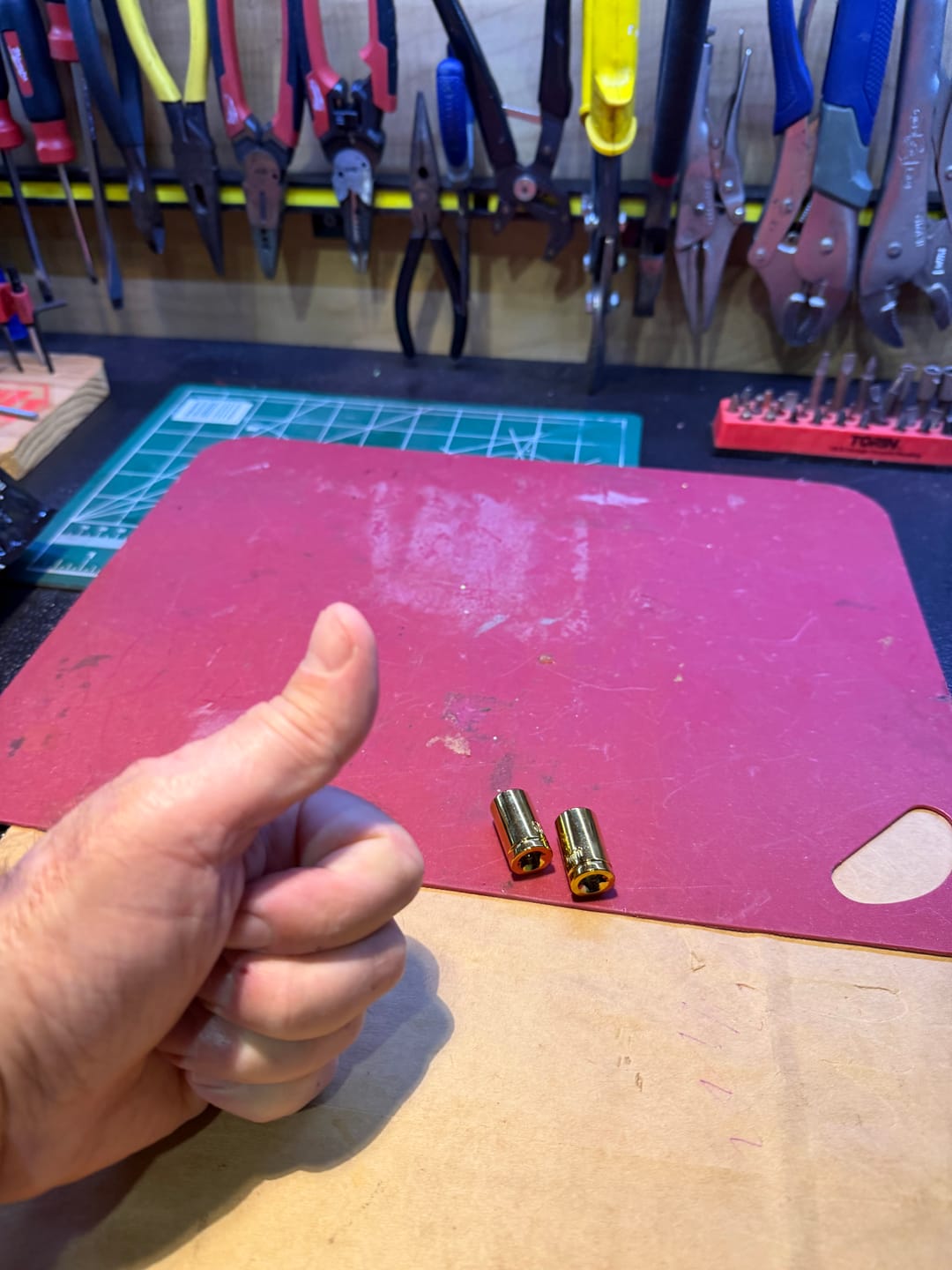 Customer photo review of 1/4" Drive 10mm Shallow Socket Set