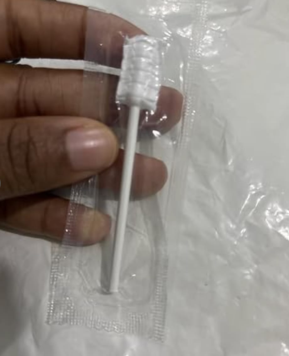 Customer photo review of Cotonetes Bornex Anti-Bacterias