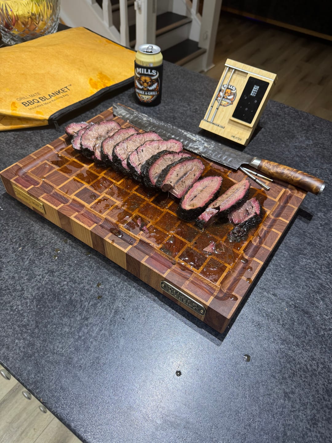 Customer photo review of GRILL MATE BBQ BLANKET