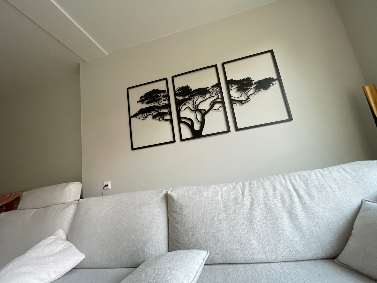 Customer photo review of Décoration murale en métal noir - Arbre de vie Africain