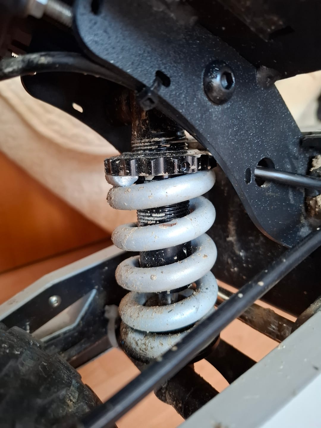 Customer photo review of T10 Rear Shock Spring
