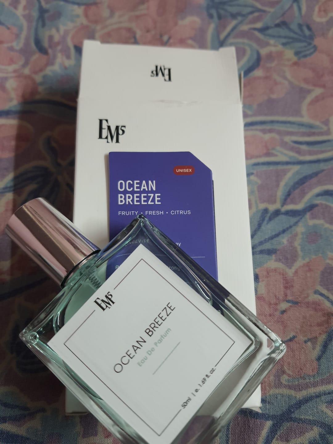 Customer photo review of Ocean Breeze | Eau De Parfum