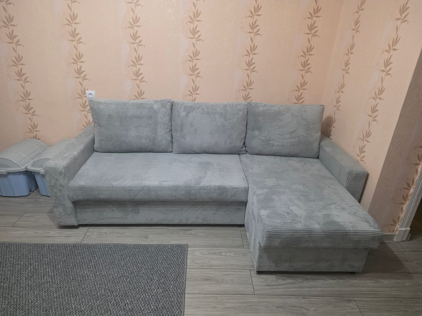 Customer photo review of Narożnik NEO BP sztruks