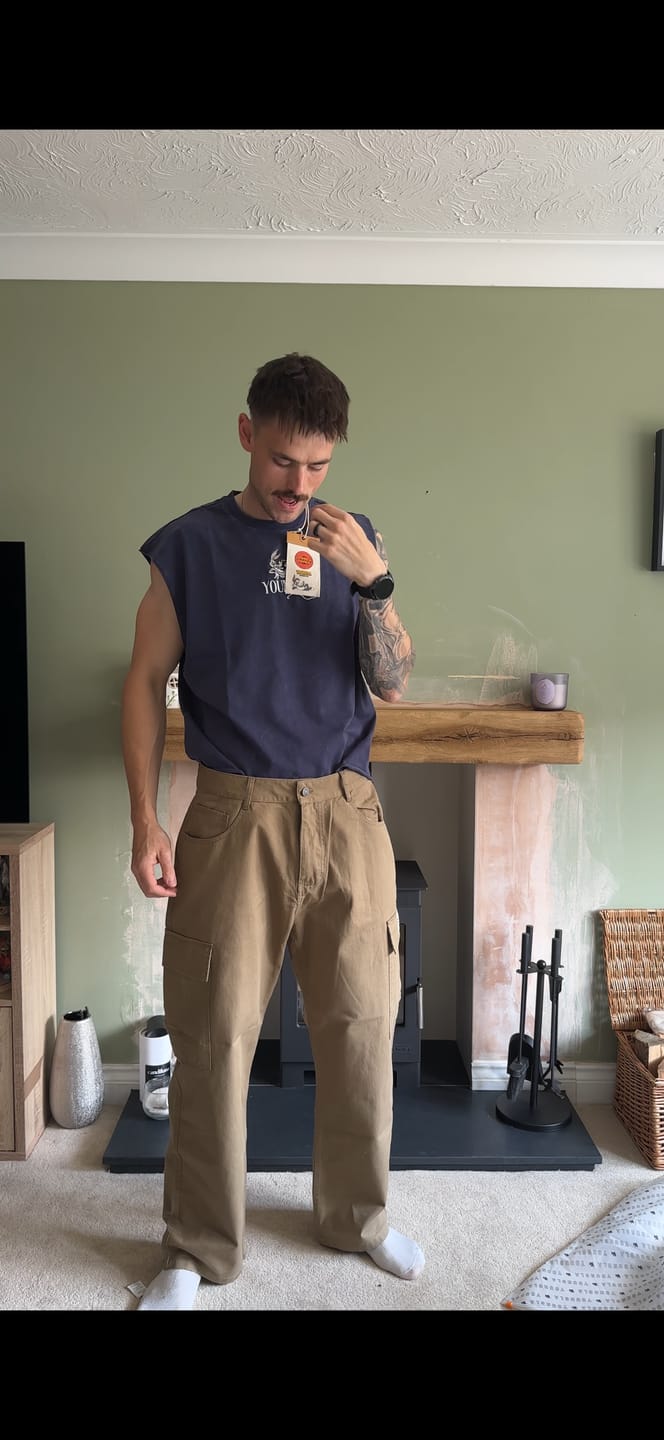 Customer photo review of 3107 - Looney Tunes Embroidered Cut-offs