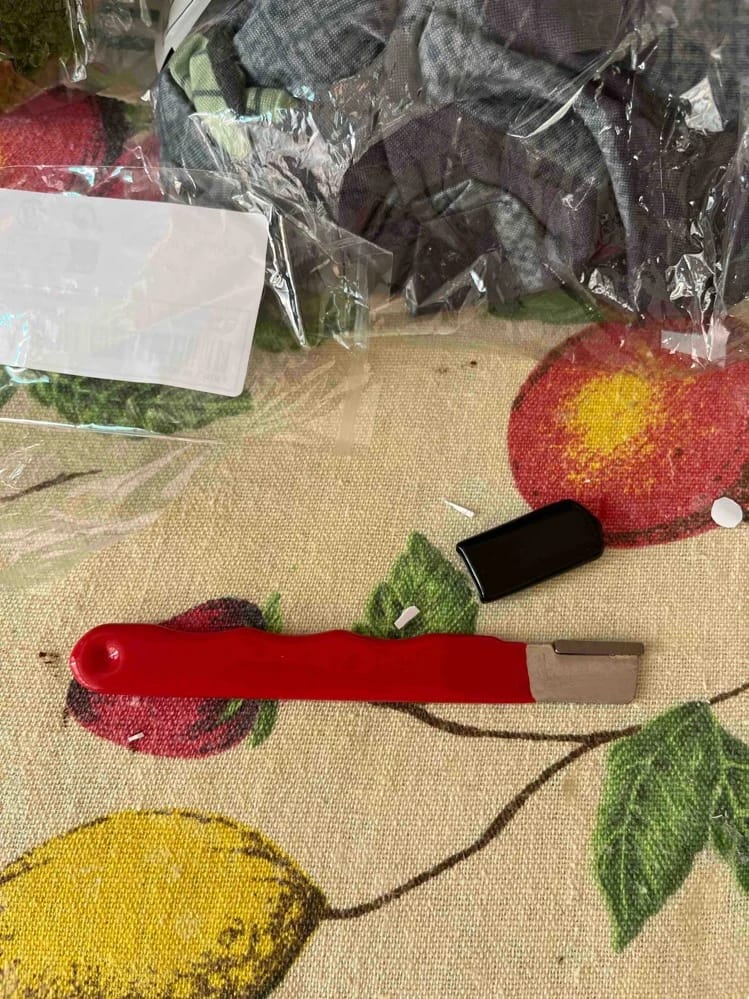 Customer photo review of 2 Count Professional Kitchen Knife Sharpener