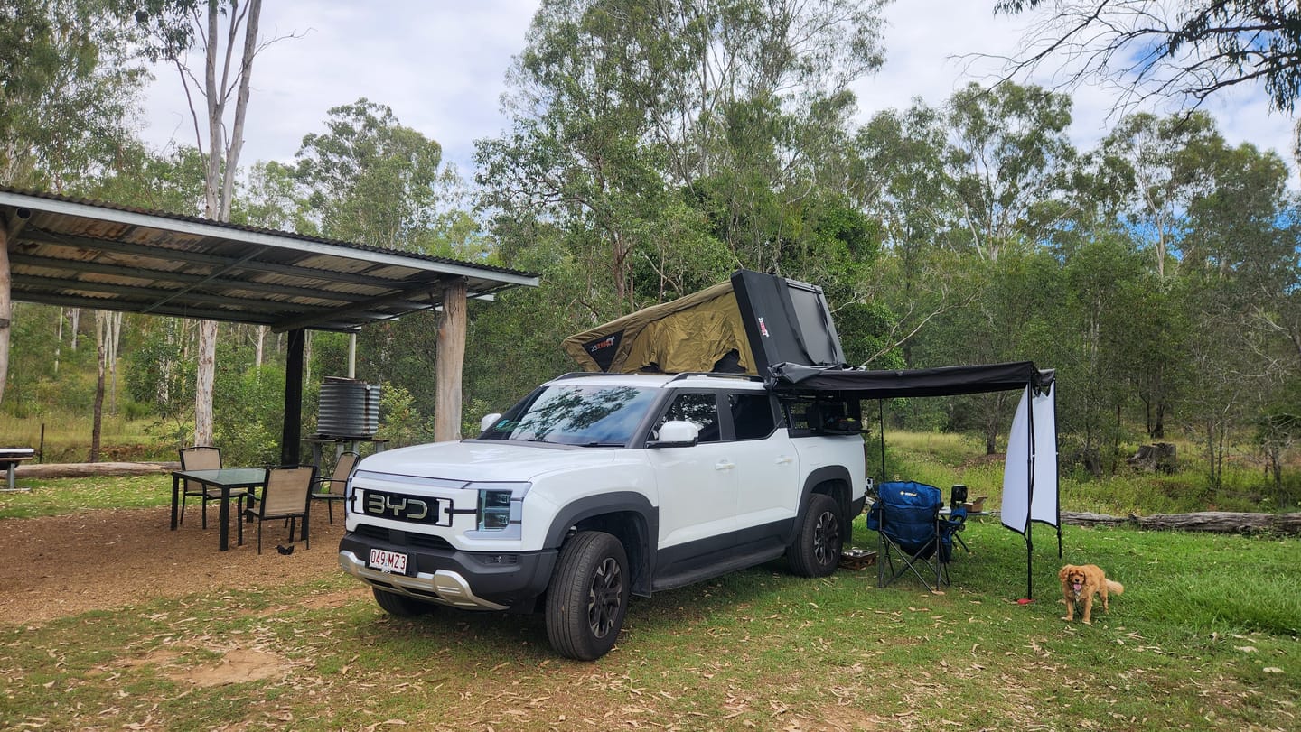 Customer photo review of OPENROAD  270 Free Standing Awning for Camping