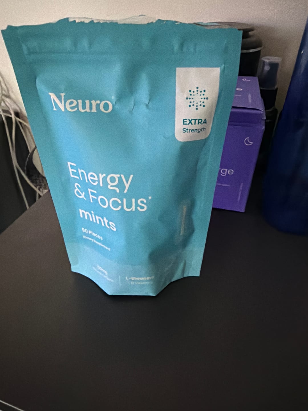 Customer photo review of Extra Strength Energy & Focus Mints