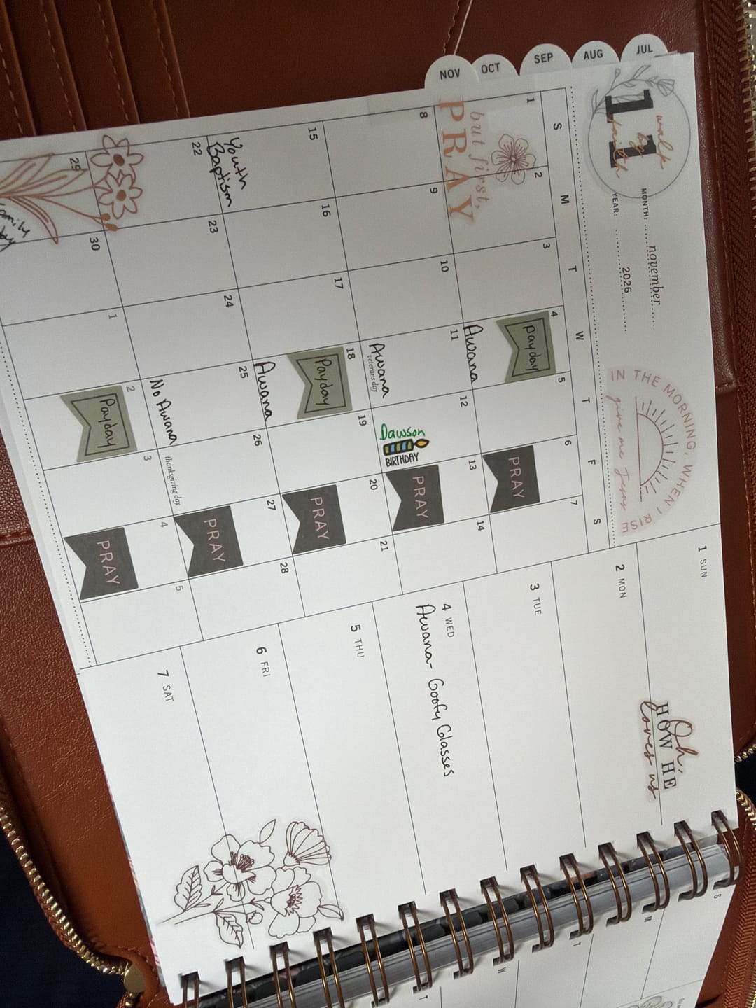 Customer photo review of Academic 2026–2027 | The Nancy Planner | Meadow's Edge
