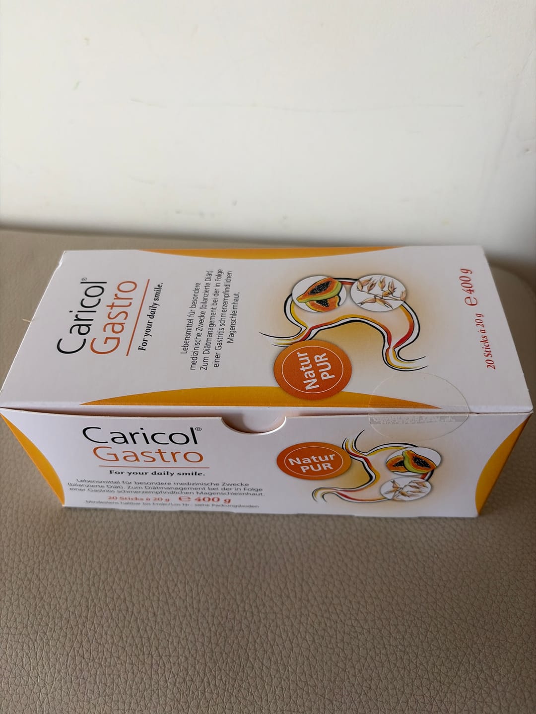 Customer photo review of 卡麗蔻胃寶 Caricol Gastro 木瓜酵素腸胃保養濃縮液 20 包裝 400g