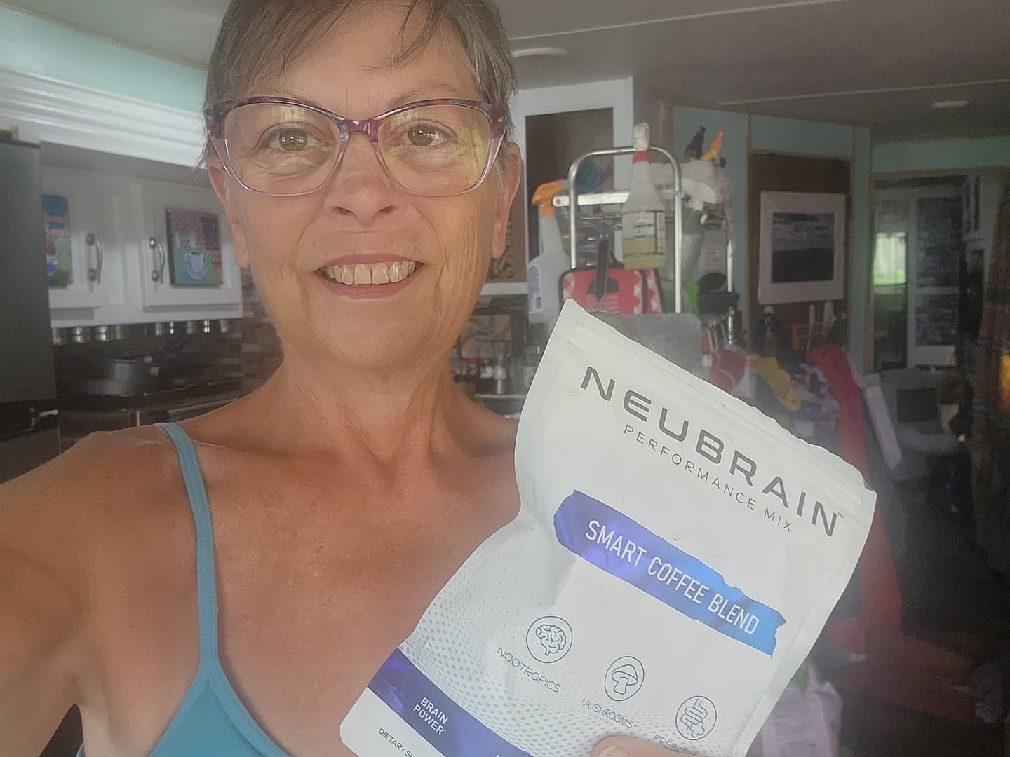 Customer photo review of Smart Coffee Blend (#1 Mushroom Coffee) + FREE Gifts
