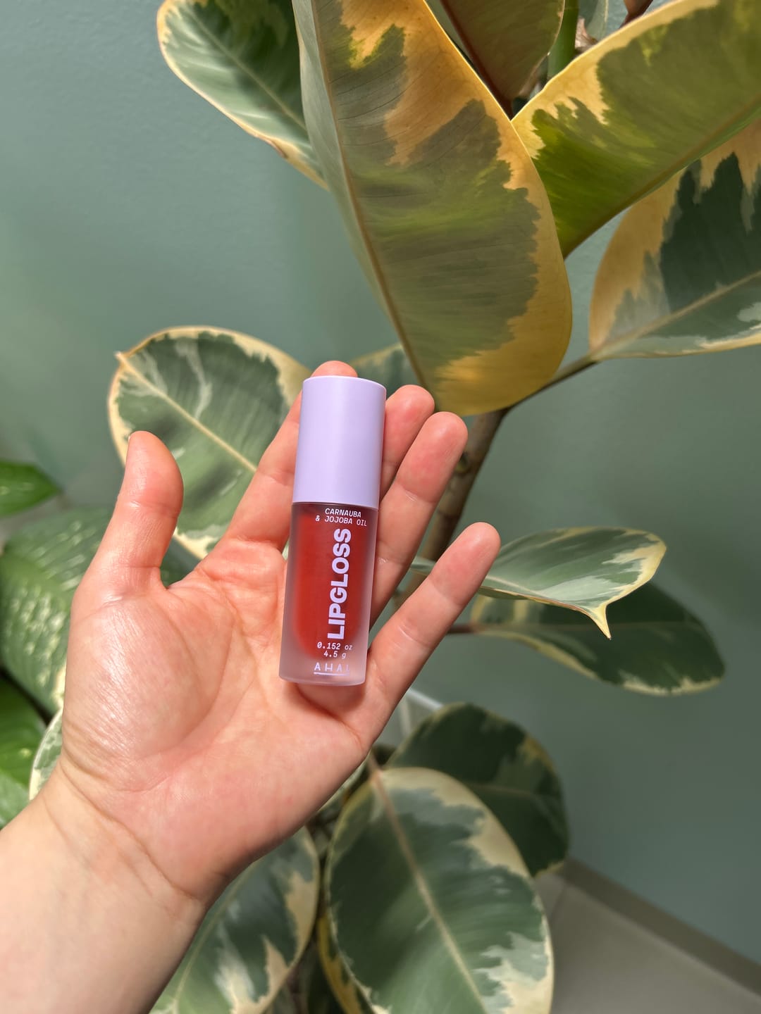Customer photo review of Lipgloss Afrodita