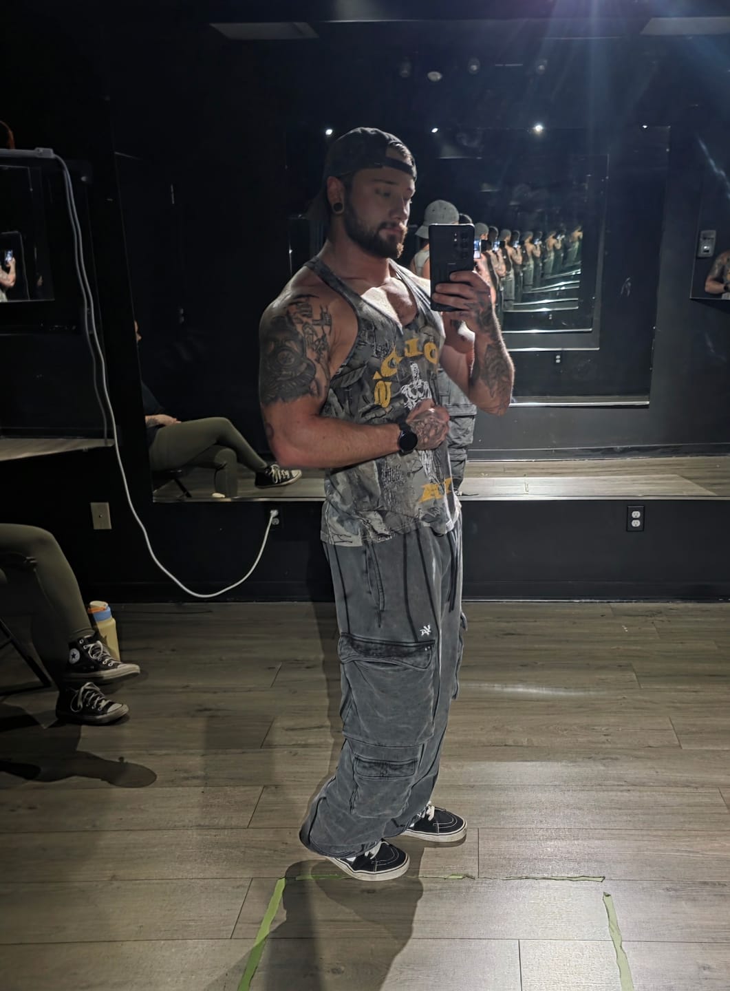 Customer photo review of 3003 - Gold's Iron Legacy Icon Stringers
