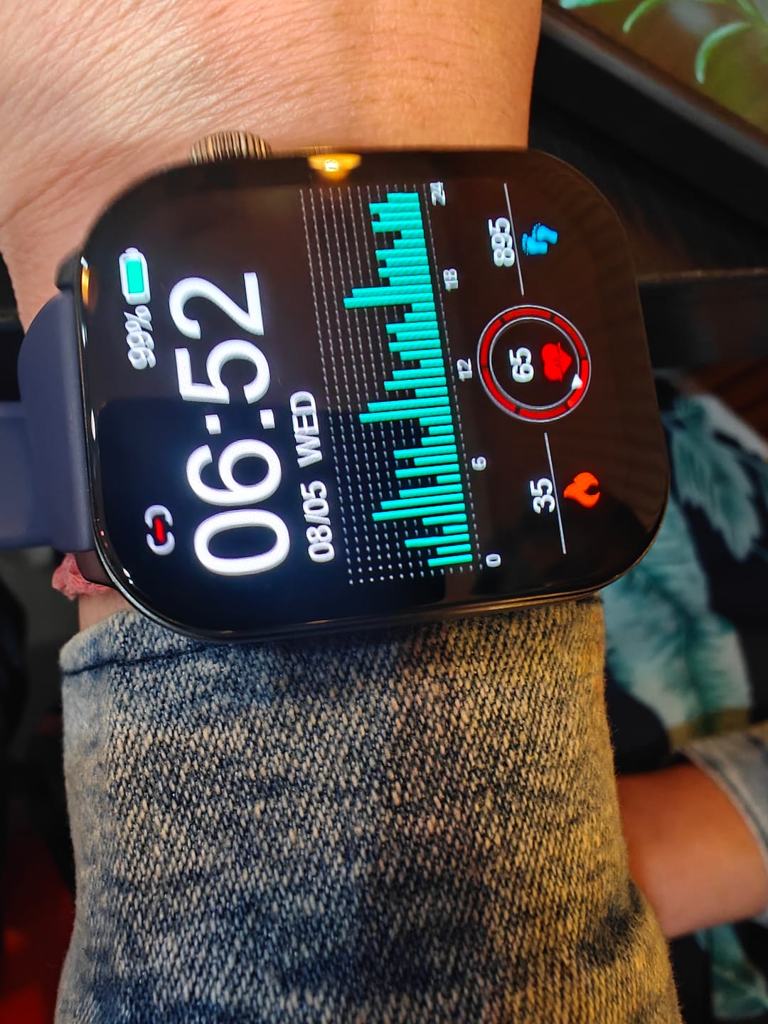 Customer photo review of Health 3 Screen Protector