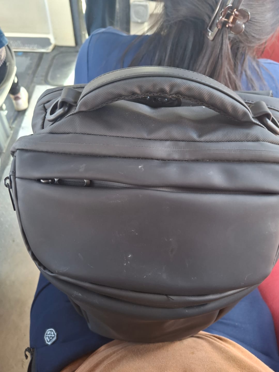 Customer photo review of The Business Backpack