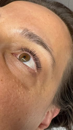 Customer photo review of Lashlifting & Browlifting XXL Packung 5 Sachets a 1,5ml
