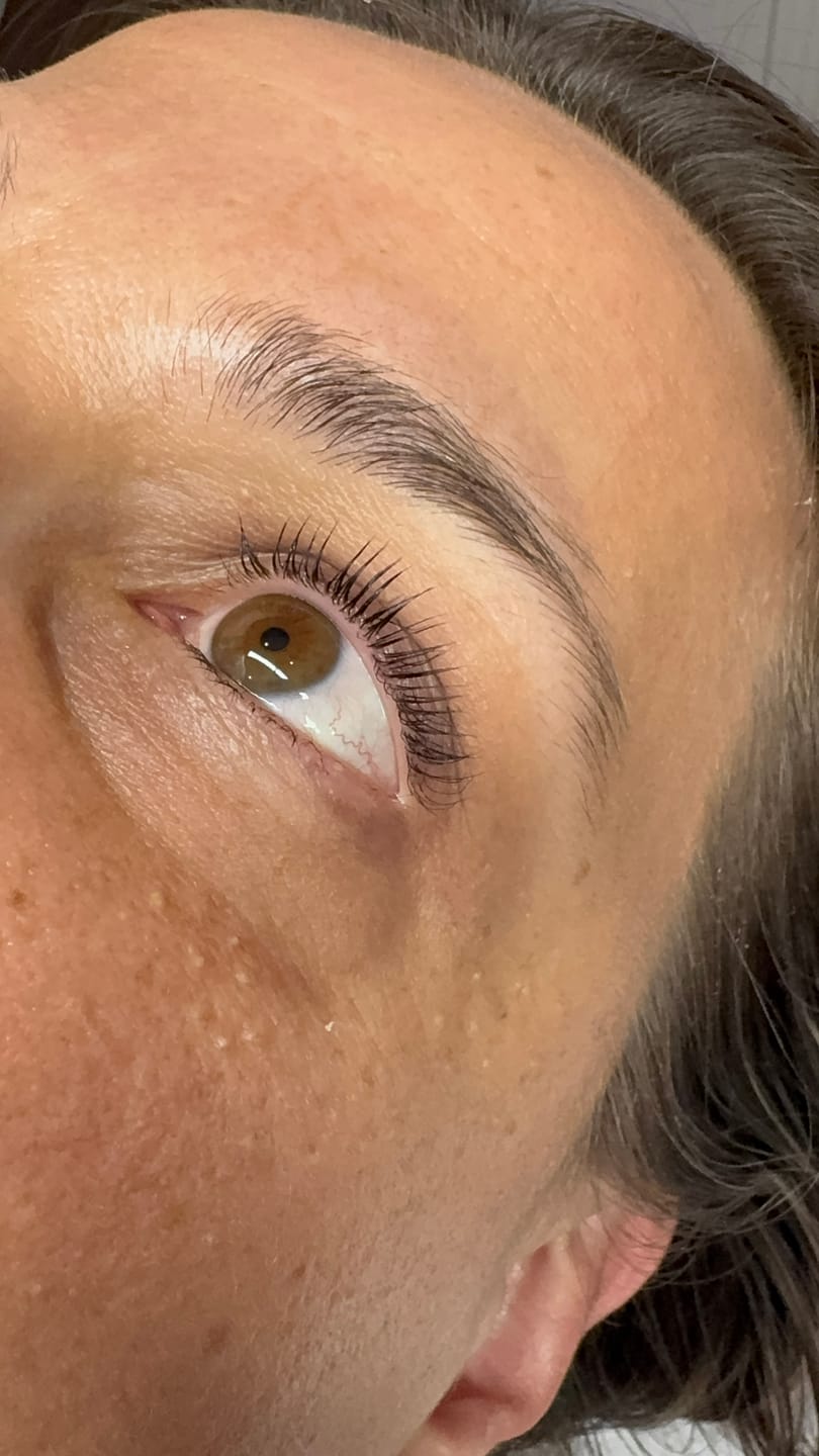 Customer photo review of Lashlifting & Browlifting XXL Packung 5 Sachets a 1,5ml