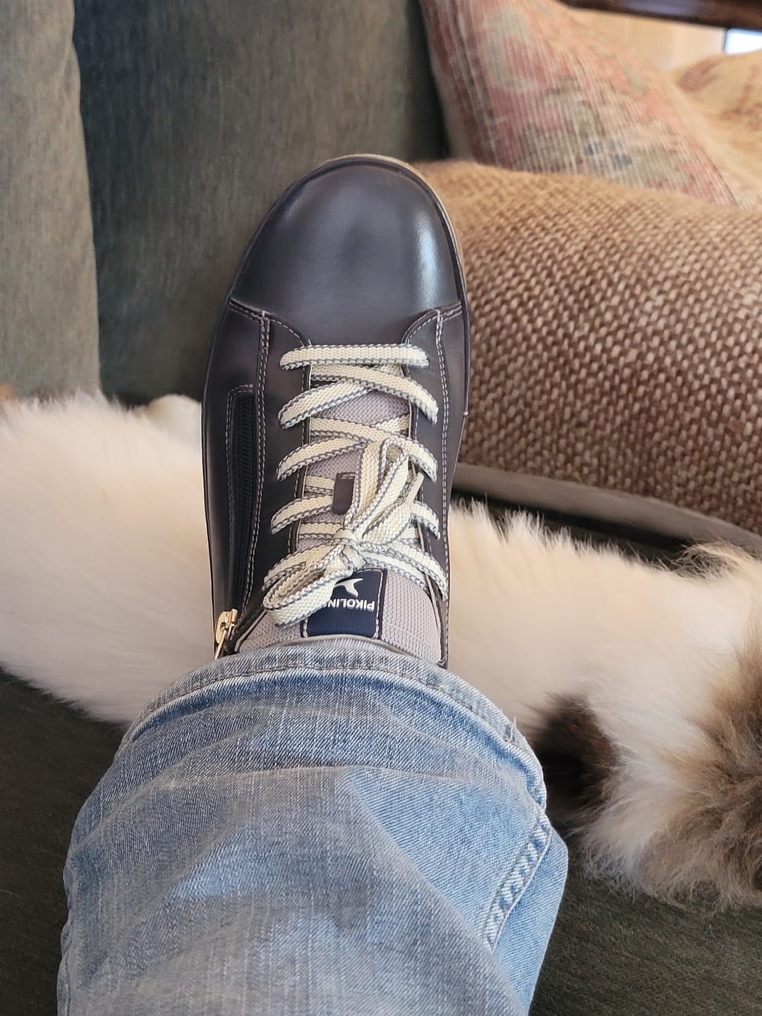Customer photo review of Pikolinos Vigo Women's Casual Shoes With zipper W3W-6979 Ocean
