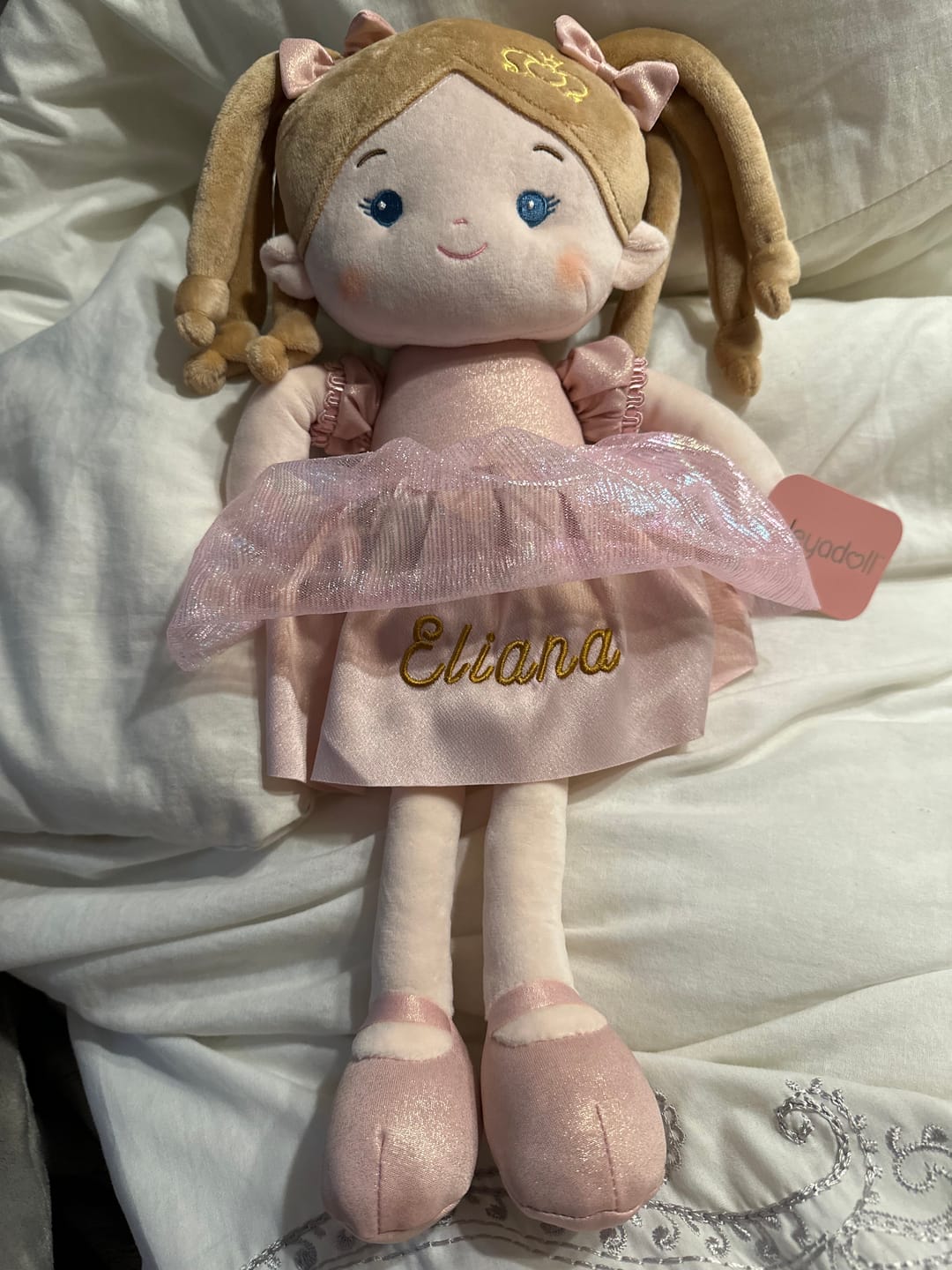 Customer photo review of Embroidered Personalization