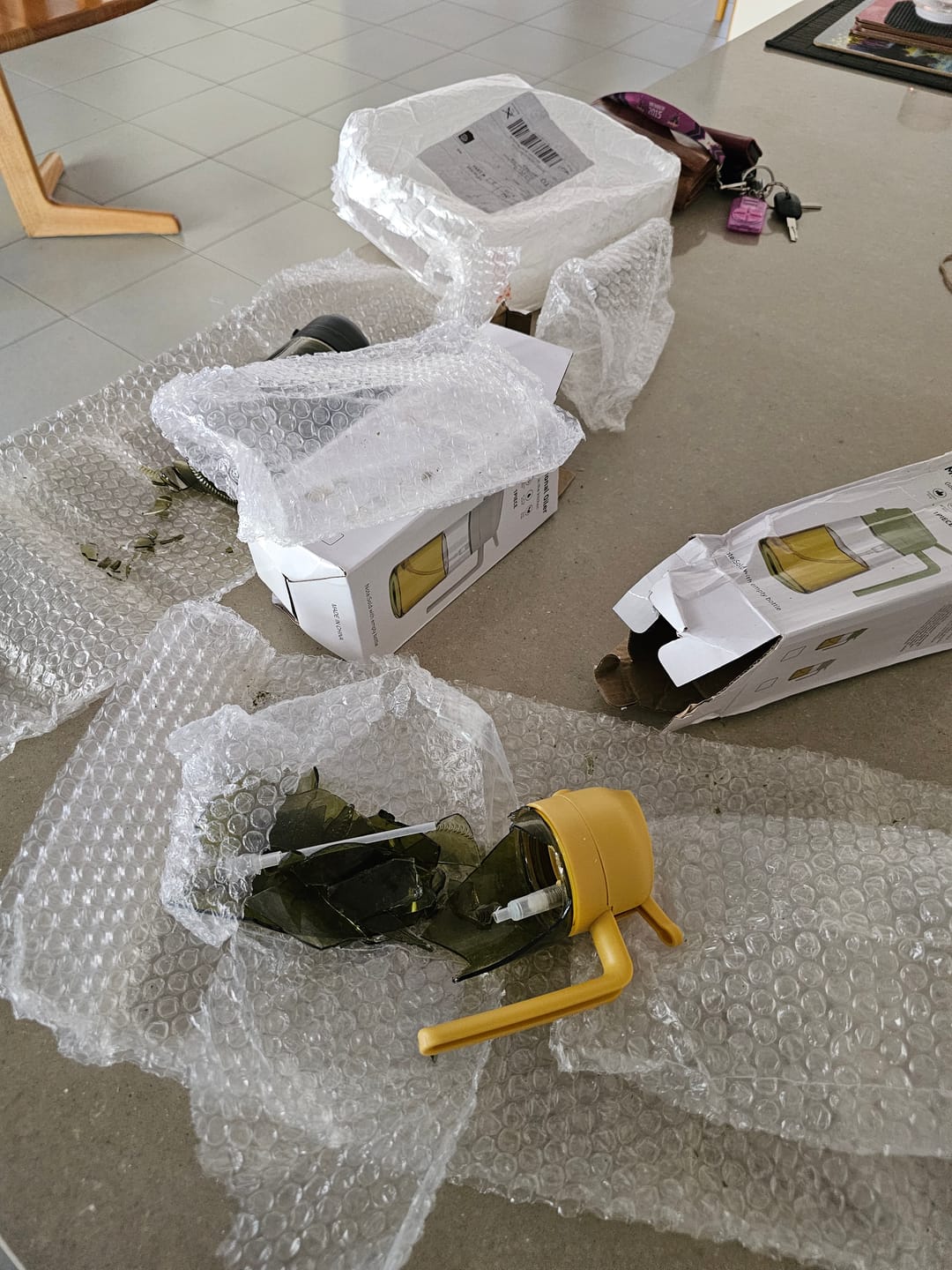 Customer photo review of 2 in 1 Oil Dispenser