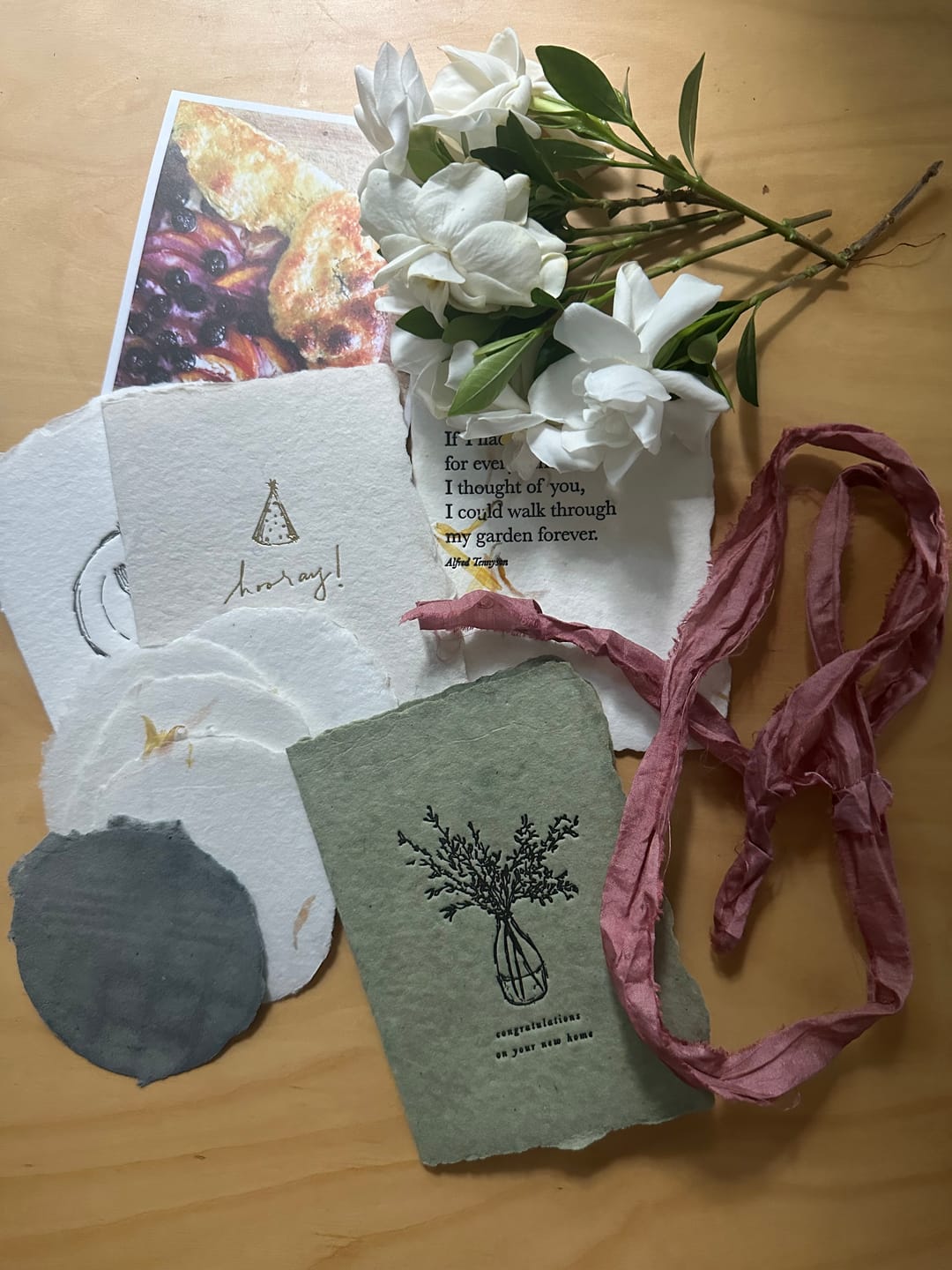 Customer photo review of Monthly Artisan Card Subscription