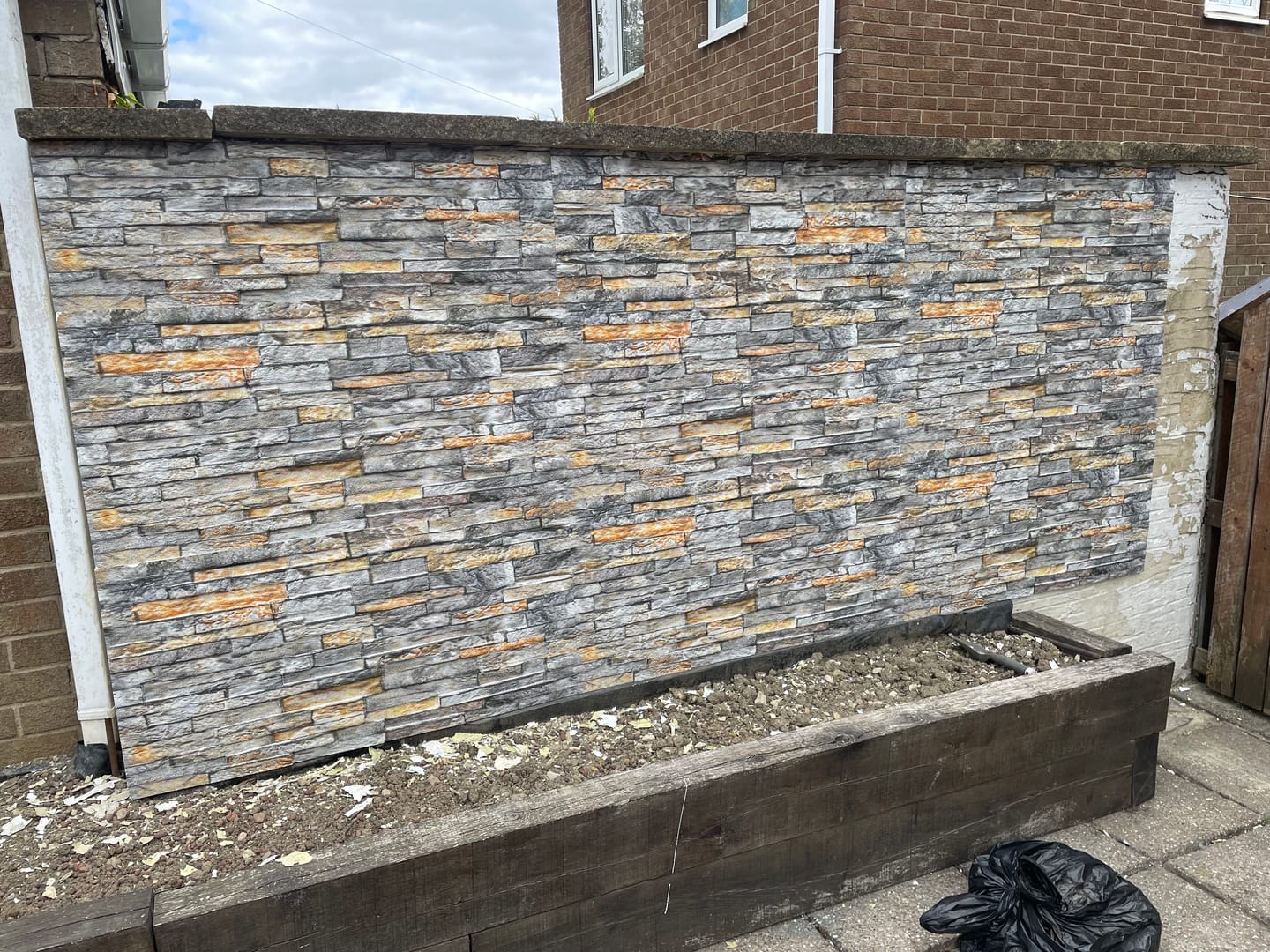 Customer photo review of Weathered Grey | Slate Effect | OYTAS-102