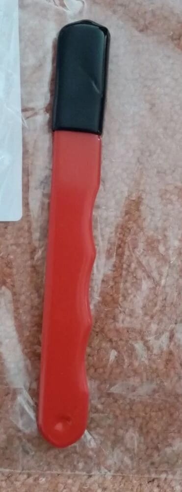 Customer photo review of 2 Count Professional Kitchen Knife Sharpener