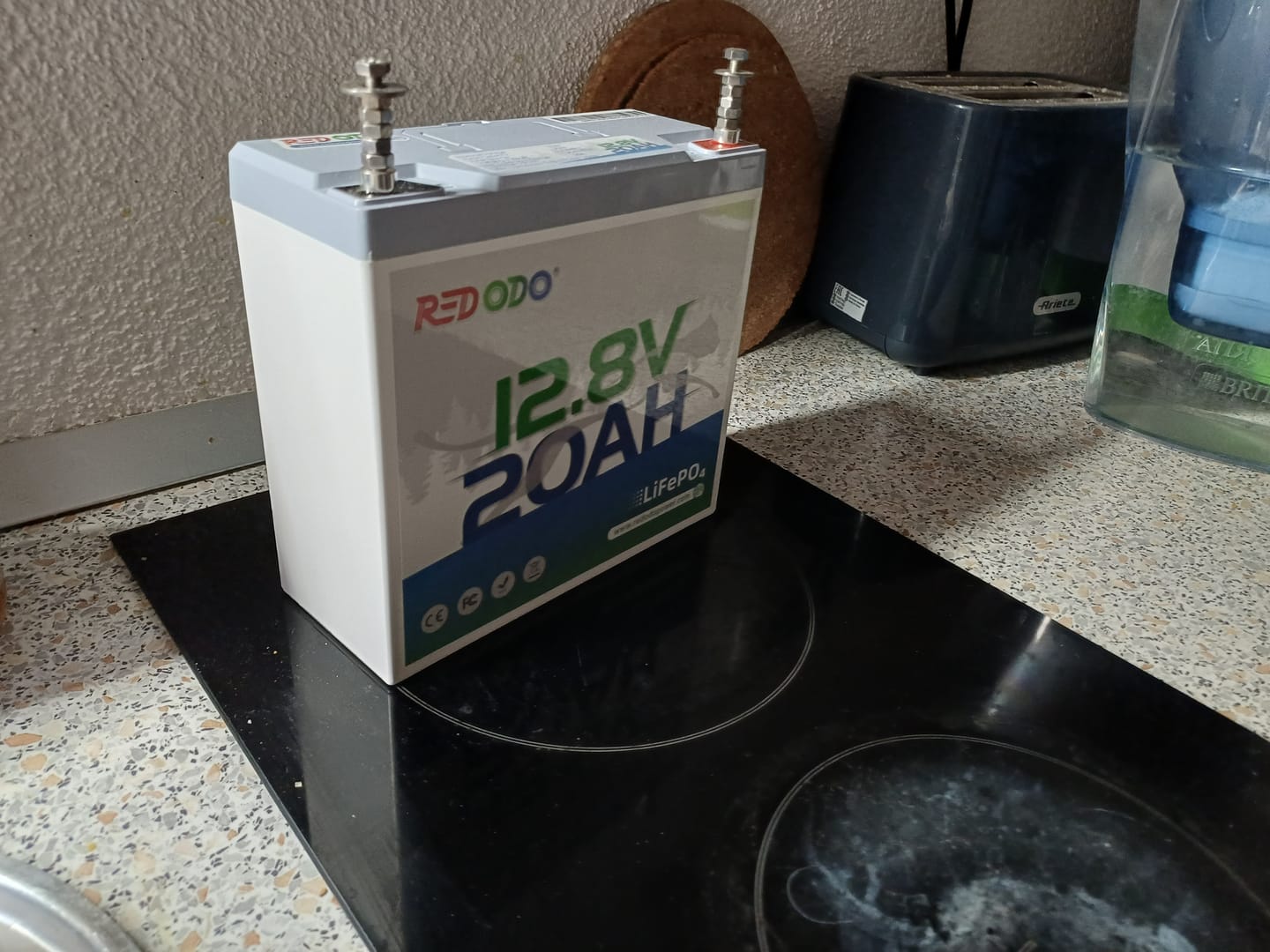 Customer photo review of Redodo 12V 20Ah LiFePO4 Batterie