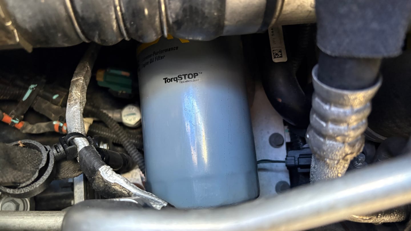 Customer photo review of 1989-2024 Cummins MicroPure XR® Engine Oil Filter (214000767)