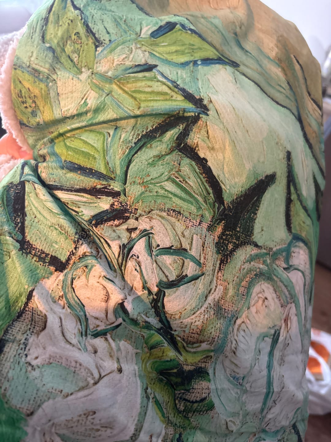Customer photo review of Van Gogh Roses Battaniye
