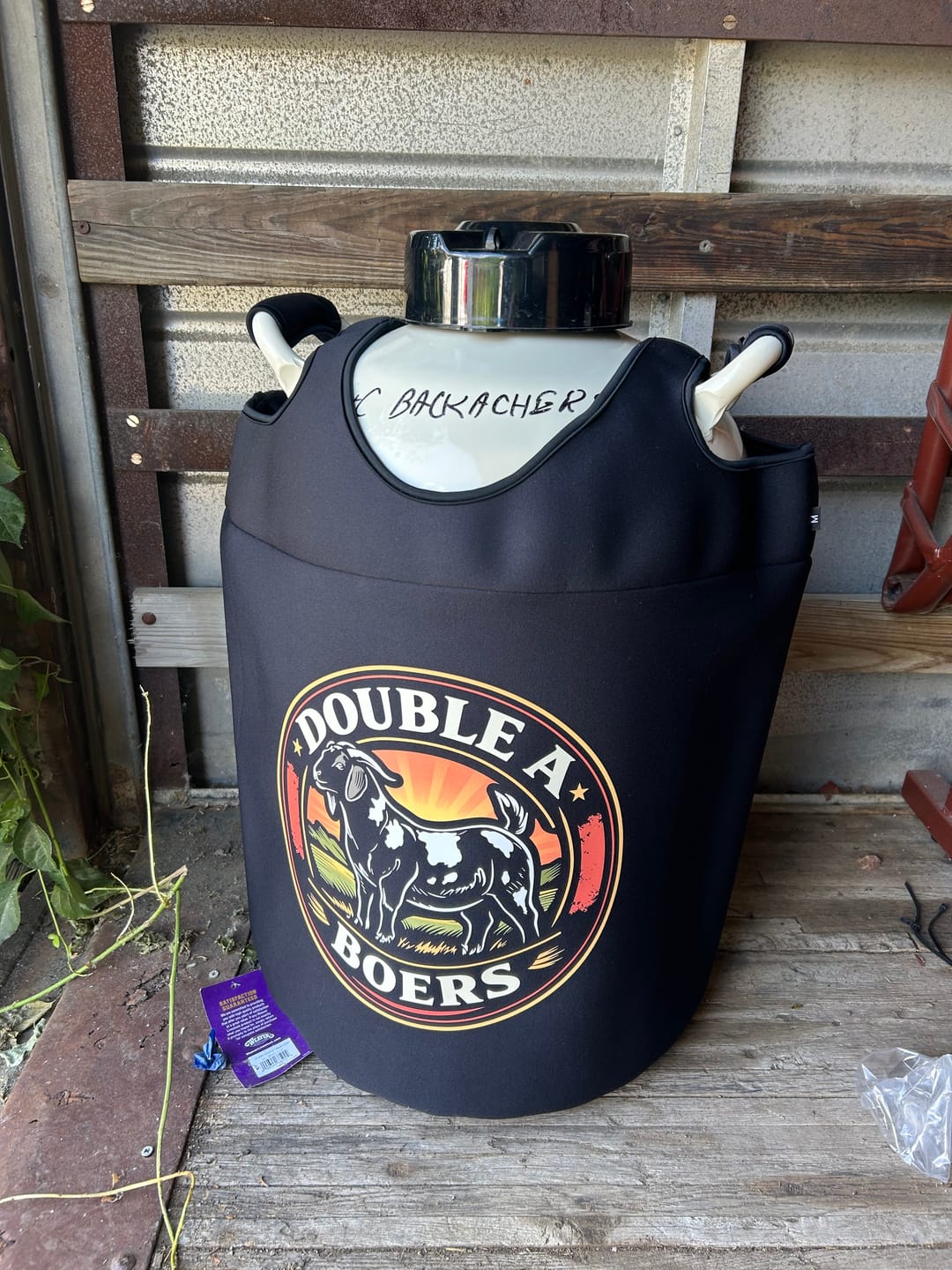 Customer photo review of Custom Tank Top and Handle Package
