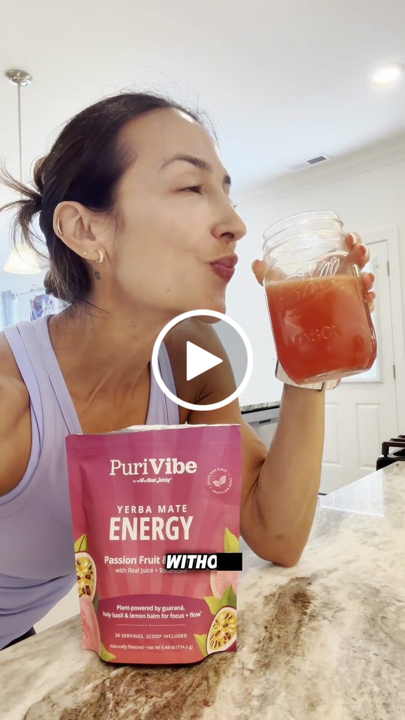 Customer video review of Yerba Mate Energy Tea Drink Mix