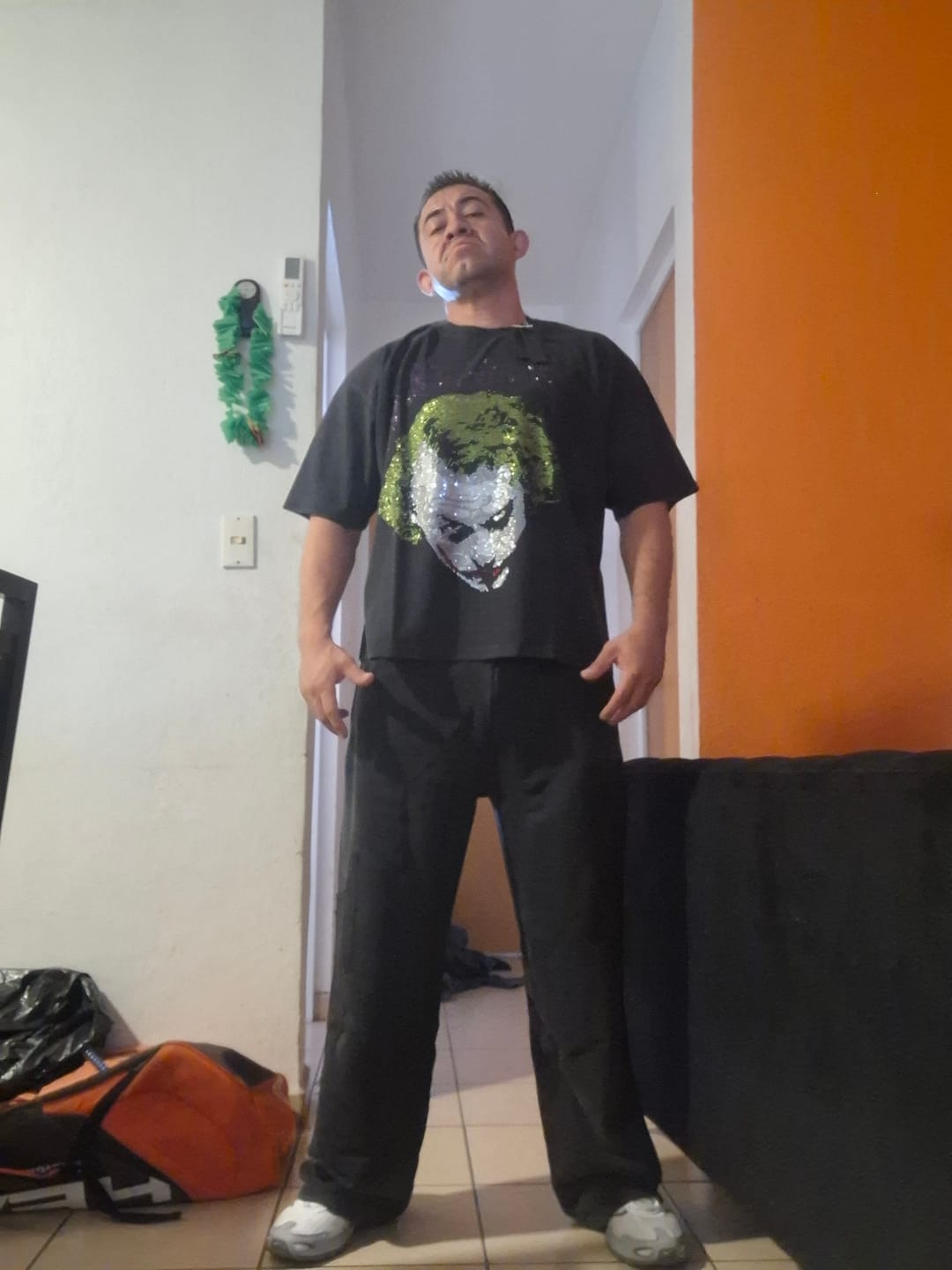Customer photo review of 4257 - Batman Rhinestone Tees
