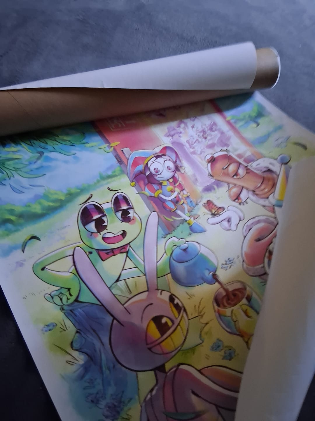 Customer photo review of The Amazing Digital Circus Finale Poster