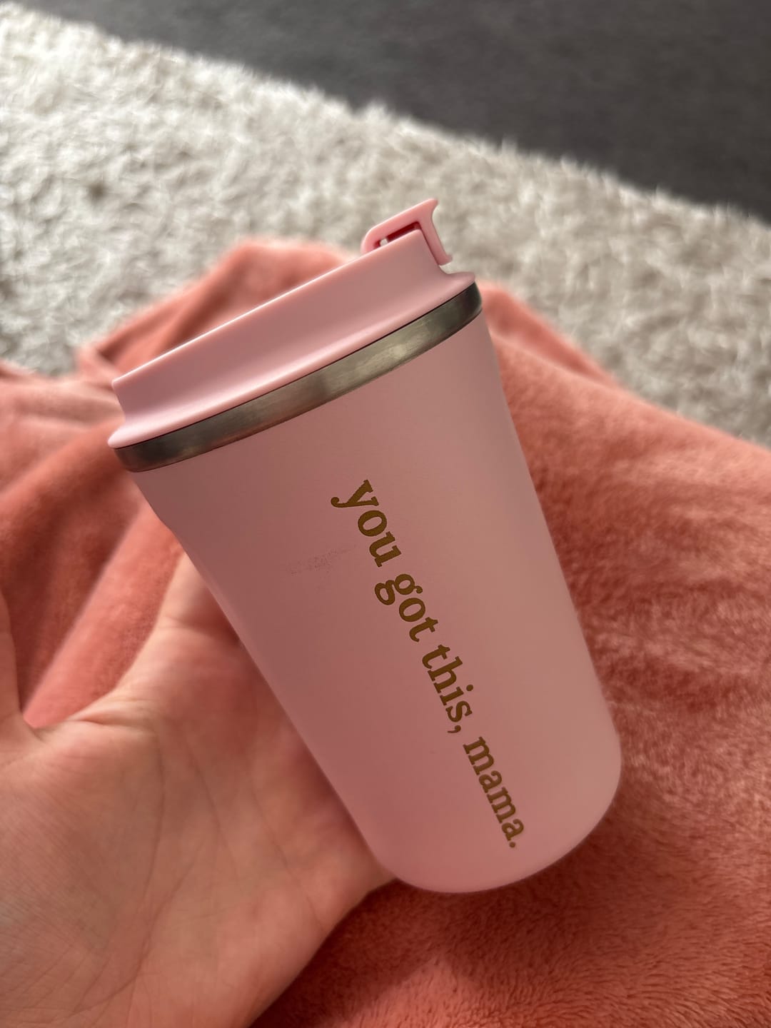Customer photo review of ‘You got this, mama’ Keep Cup
