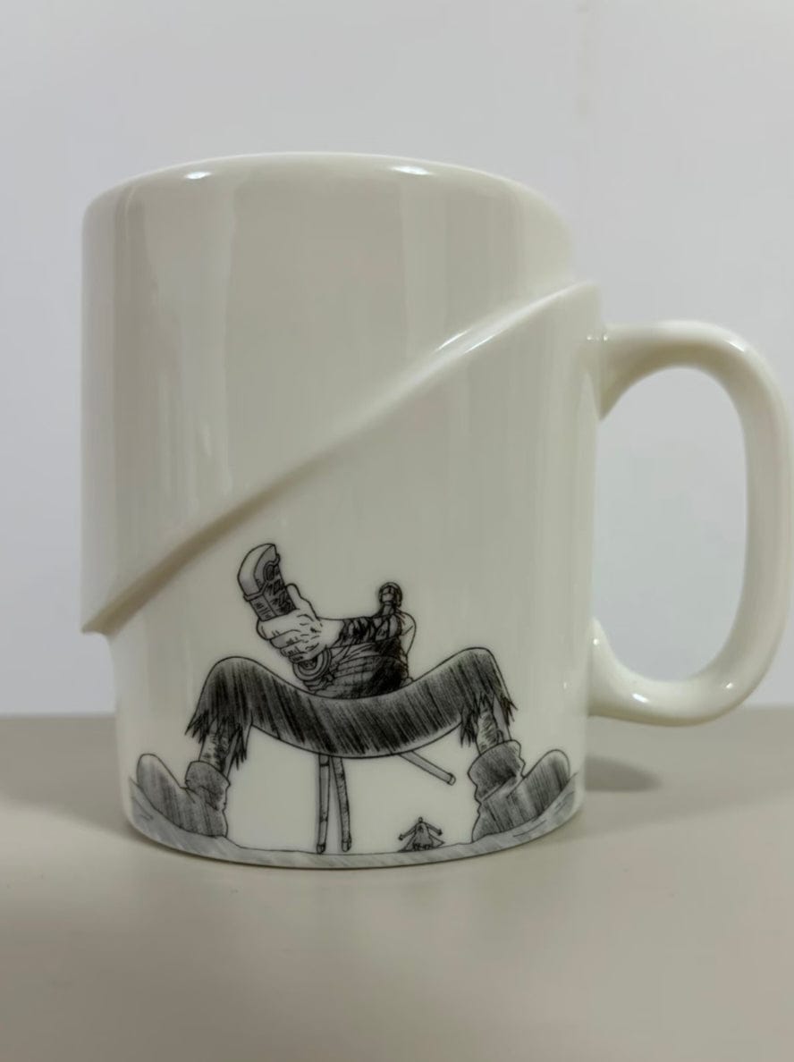 Customer photo review of Shishi Sonson Zoro Sliced In Half Mug