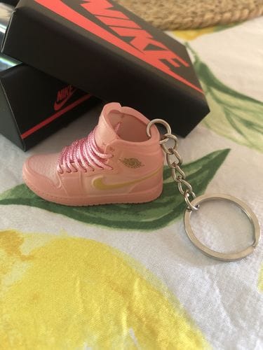 Customer photo review of AJ1 Collection | Mini Sneakers Keychain