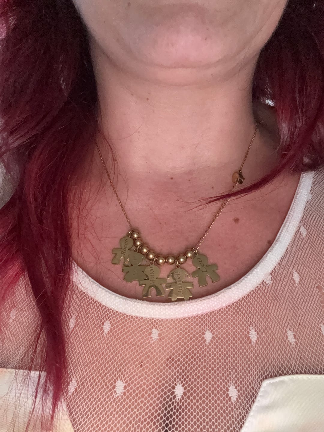 Customer photo review of Collana con bambini - I Miei Tesori