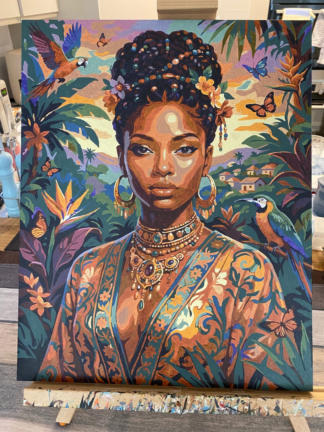 Customer photo review of Tropical Queen of Birds