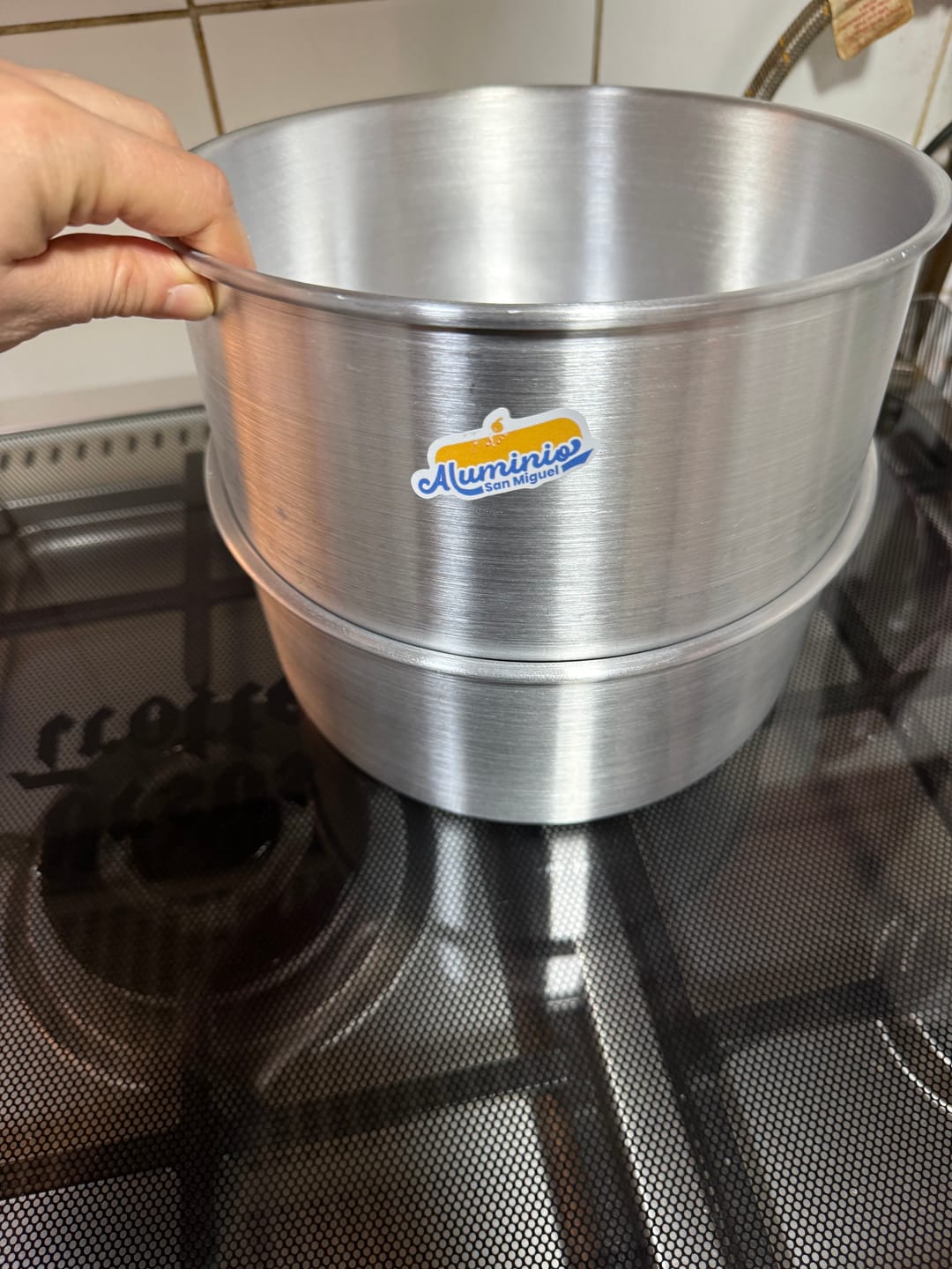 Customer photo review of Molde Torta de Aluminio Desmontable
