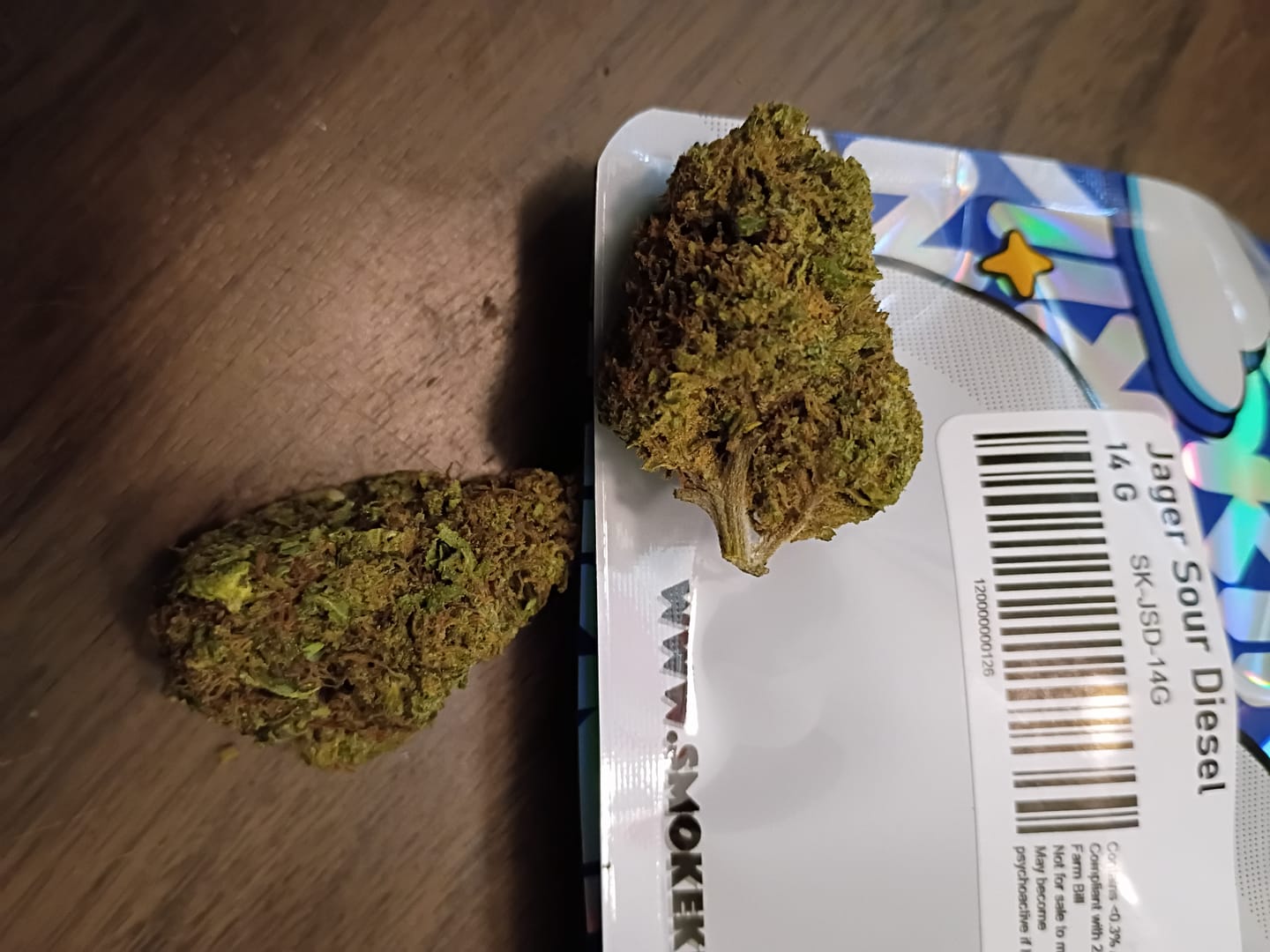 Customer photo review of Jager Sour Diesel - 14 Grams - Hybrid